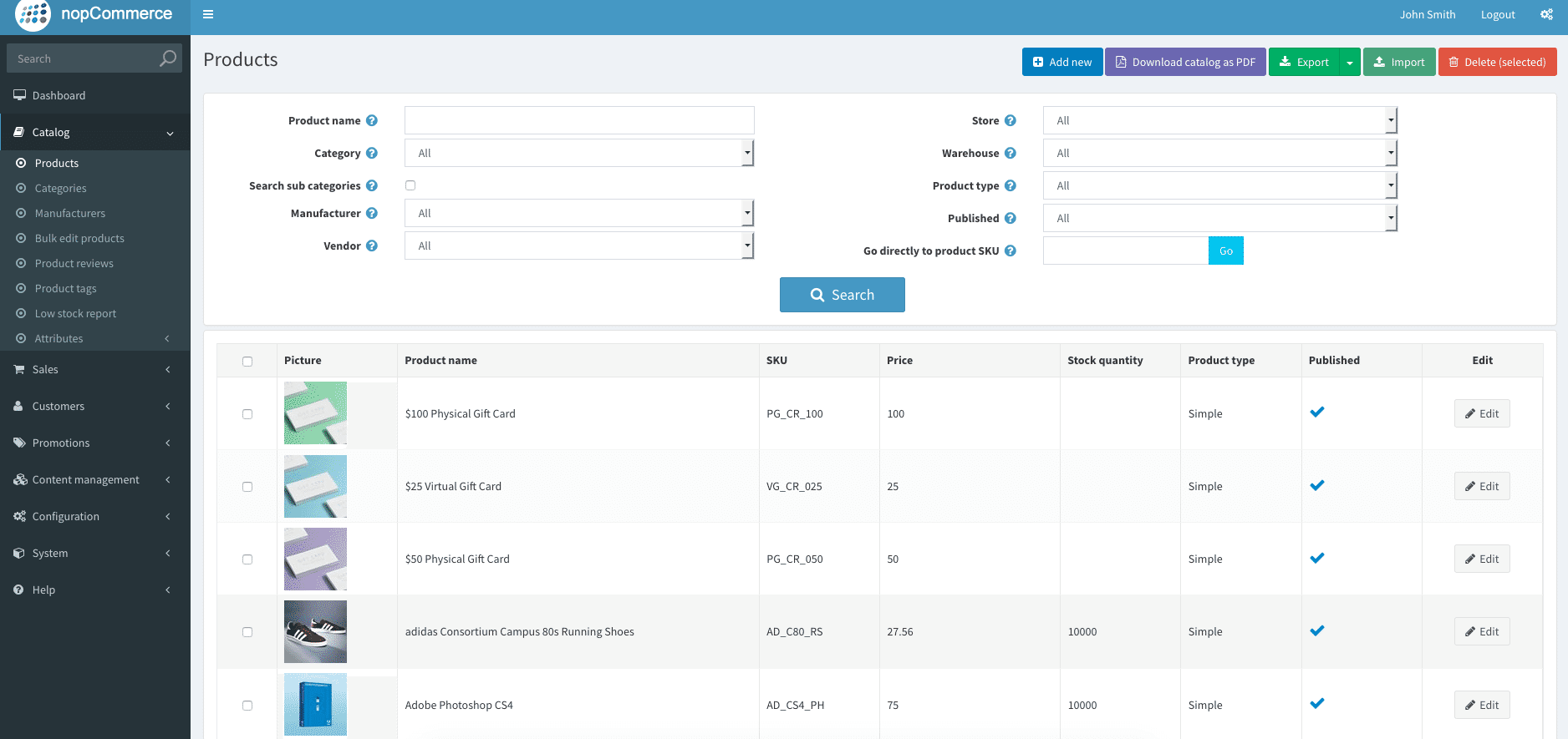 nopCommerce