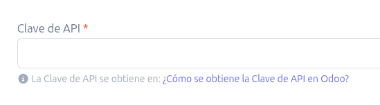 Clave API configurada en BillMySales