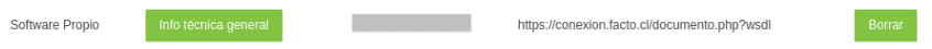 Verificación en Facto - Software Propio con Info técnica general
